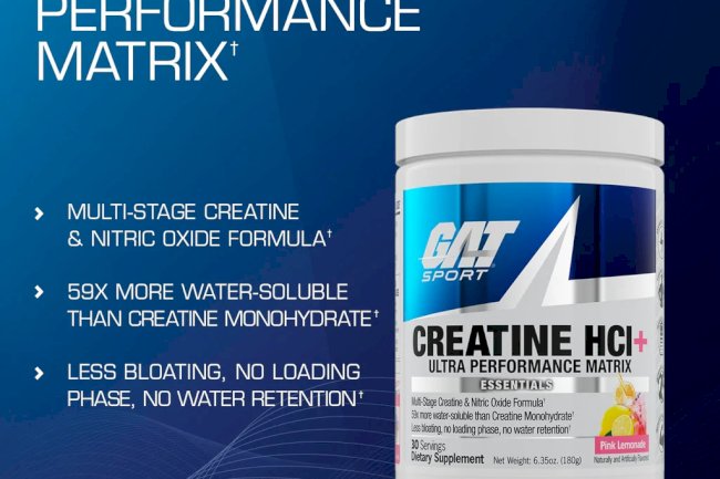 GAT Sport Introduces New Creatine HCI+